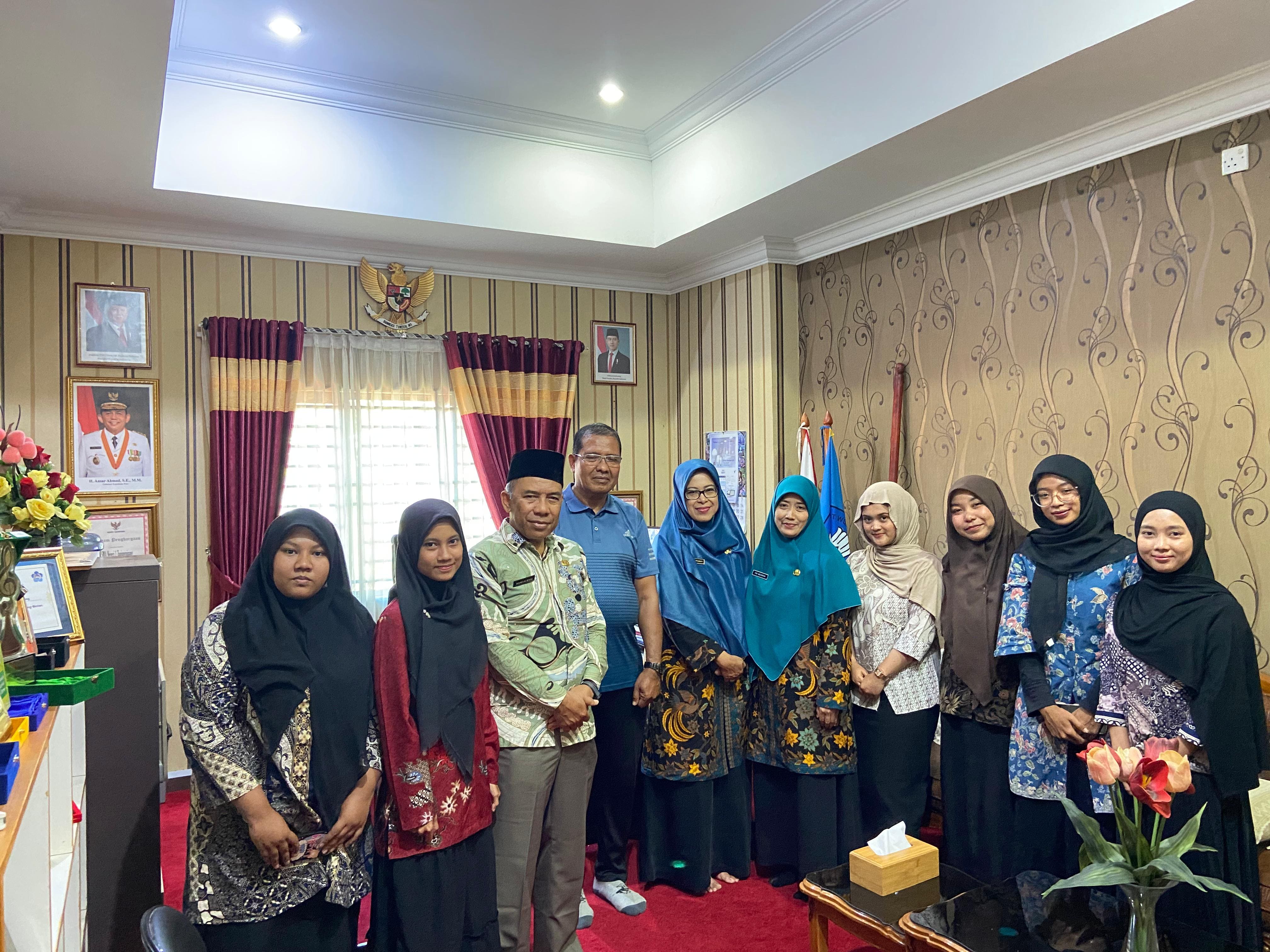 Pelepasan Mahasiswa PLP UMRAH di SMAN 1 Tanjungpinang
