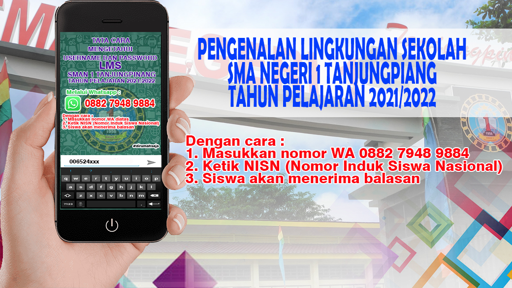 TATA CARA MENGIKUTI MASA PENGENALAN LINGKUNGAN SEKOLAH TAHUN PELAJARAN 2021/2022