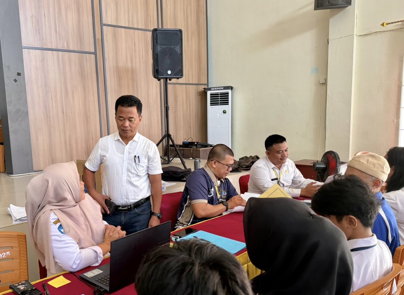 Hari Kedua Pendaftaran Ulang SPMB SMAN 1 Tanjungpinang
