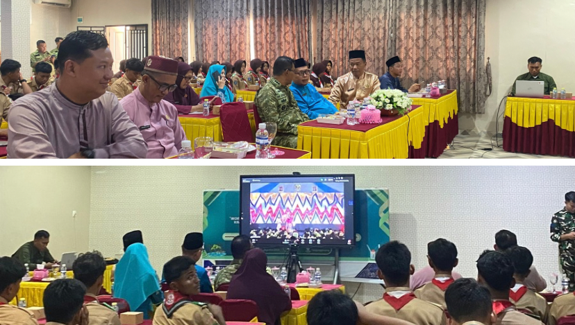 Sinergi Pembinaan Kepemimpinan, SMAN 1 Tanjungpinang Sambut Peluncuran Ekstrakurikuler Korps Kadet RI